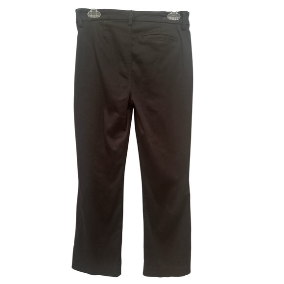 Level 99 Black Pants Zipper Accent Flare Leg Casual Stretchy Comfy Grunge Sz 27 - Picture 2 of 8